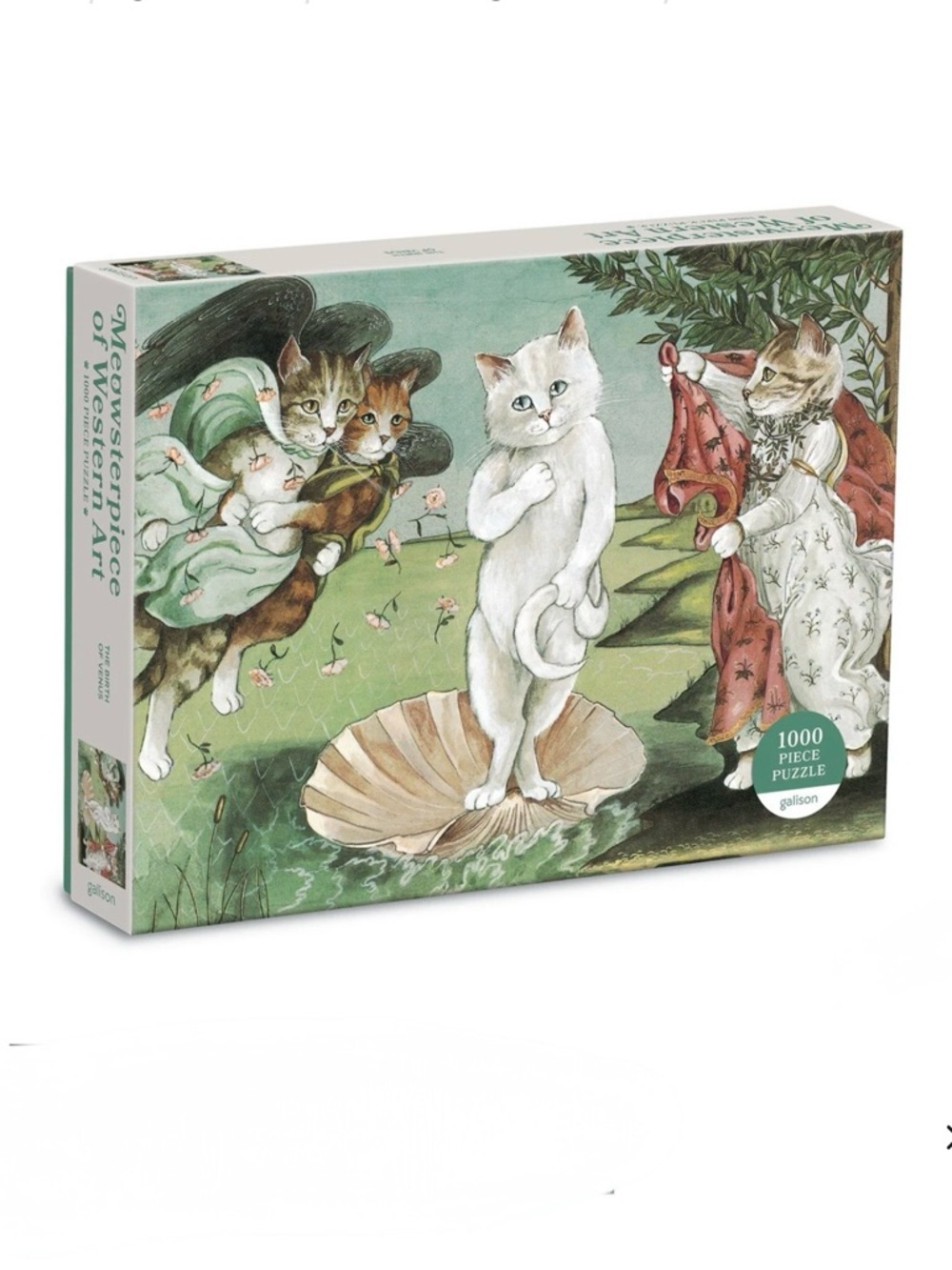 Galison Birth of Venus Meowsterpiece Puzzle